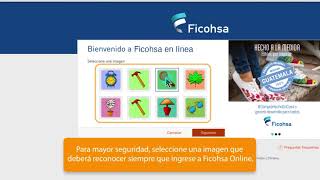 Ficohsa Online  Primer Login [upl. by Enilatan531]