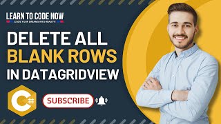 C Tutorial  How to Delete All Blank  Empty Rows in Datagridview  Delete Datagridview Row [upl. by Hayotal240]