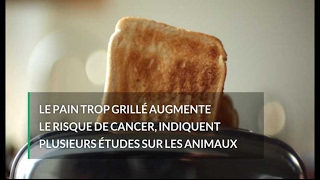 Voilà pourquoi vous ne devriez pas manger votre pain trop grillé [upl. by Ainet]