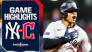 Yankees vs Guardians ALCS Game 5 Highlights 101924  MLB Highlights [upl. by Mirielle]