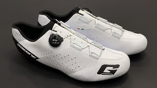 Sapatilha de Ciclismo Gaerne Carbon G Tornado Speed Branca [upl. by Zilevi]