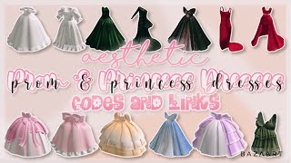 Prom and Princess Dresses Codes and Links  Roblox Bloxburg Berry Avenue [upl. by Terza]