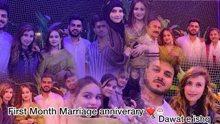 Rimsha farhan ki marriage Anniversary per ki Dawat viralvideo trending vlogging food vlogger [upl. by Nimesh]