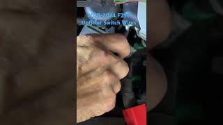 20232024 F250 Upfitter Switch Wires tips tricks trending info ford superduty [upl. by Yenduhc]