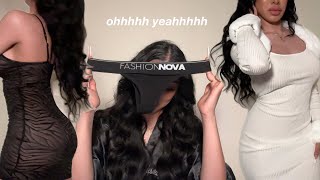 fashion nova try on haul FashionNova [upl. by Atirabrab]