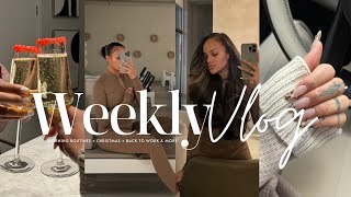 WEEKLY VLOG PILATES  WHAT I GOT FOR XMAS  SLEEPY GIRL MOCKTAIL amp MORE ALLYIAHSFACE VLOGS [upl. by Ahsam]