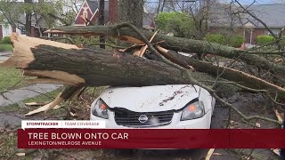 LEX 18 StormTracker Team Coverage in central Kentucky [upl. by Branden]