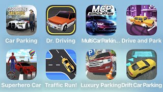 Car Parking Dr Driving Multi Car Parking Drive and Park and More Car Games iPad Gameplay [upl. by Reuben]