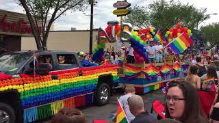 Pride Parade 2018  Edmonton Alberta [upl. by Hamachi306]