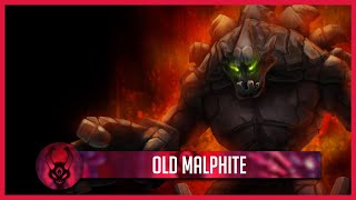 Old Malphite League Of Legends Custom Skin [upl. by Flannery]