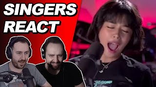 Singers React to Gigi de Lana GG Vibes  Unholy  Reaction [upl. by Redep866]