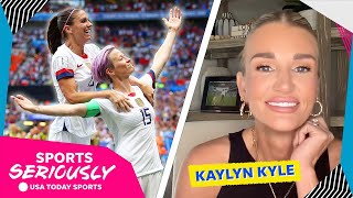 Kaylyn Kyle on how inspirational the USWNT has been in the fight for equal pay  Sports Seriously [upl. by Cresa]