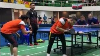 MAKSAK 2024 PING PONG JOHOR vs TERENGGANU double open quarter final [upl. by Subocaj]