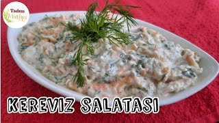 YOĞURTLU KEREVİZ SALATASI TARİFİ yoğurtlu kereviz salatası nasıl yapılır [upl. by Hallvard]