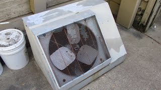 Three Vintage 1980s Luxaire Central Air Conditioners [upl. by Beryl]