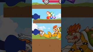 The Great Mario vs Bowser Showdown – Protecting Peach and the Gems [upl. by Dag]