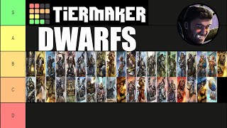 Dwarfs Unit Roster Updated Tier List [upl. by Eniale]