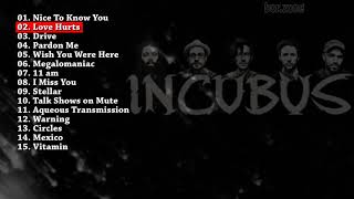 Incubus  The Best Playlist  Greatest Hits [upl. by Aires166]