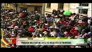 Parada Militar Bolivia  2013  Potosi Parte3 [upl. by Nylecsoj944]