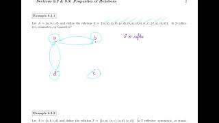 Math 263 Sections 8283 Properties of Relations [upl. by Jews]