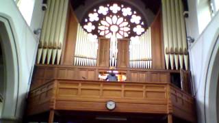 NEW SWELL MIXTURE PIPES ORGAN of ENGLISH MARTYRS  MONOLOGUE 1  RHEINBERGER [upl. by Feinstein]