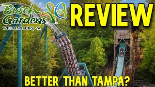 Busch Gardens Williamsburg Review Williamsburg Virginia  The Best Busch Gardens [upl. by Assehc]