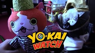 Yokai watch plush  Episode 21 Jibanyan breaks out of prison [upl. by Leirum865]