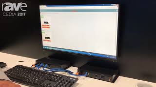 CEDIA 2017 Atlona Displays AMS 20 Management System Software [upl. by Aurelie]