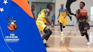 Rwanda vs Guinea  Full Game  FIBA U16 Africa Championship 2019 [upl. by Milstone]