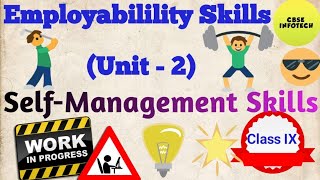 Unit 2 SelfManagement Skills EMPLOYABILITY SKILLSClass IX 20192020 [upl. by Ayotan]