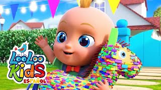 ¿Quién rompe la piñata y Las Mejores Canciones Infantiles  LooLoo [upl. by Olympie]