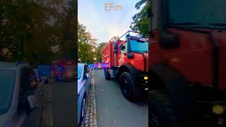 Abrücken Florian Messe BTS u KatS feuerwehr blaulicht rtw polizei rettungsdienst firefighter [upl. by Vanya]