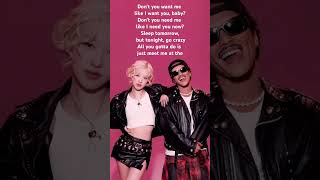 ROSÈ voice in quotAPTquot music song brunomars rosé [upl. by Ecniv]