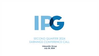 The Interpublic Group of Companies IPG Q2 2024 Earnings Presentation [upl. by Sirdi]