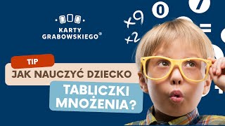 Jak nauczyć dziecko tabliczki mnożenia Podczas zabawy z Kartami Grabowskiego [upl. by Renba]