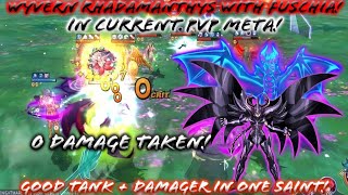 Saint Seiya Awakening KOTZ  Rhadamanthys  Fuschia OP Tank  Damager 0 Damage Taken at PvP [upl. by Sillyhp]