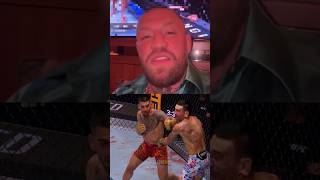 Conor McGregor reacts to Ilia Topuria KOing Max Holloway at UFC 308 [upl. by Aienahs]