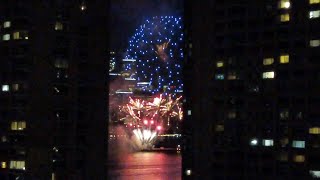 New York New York amp Jersey City New Jersey  Independence Day Fireworks 2021 [upl. by Salome]