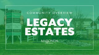 Community Overview Legacy Estates in Pataskala Ohio [upl. by Mcspadden]