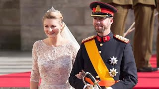 Prince Guillaume marries countess Stephanie de lanoy in a lavish ceremony royalwedding luxembourg [upl. by Jaquiss]