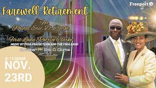 SAT 23rd NOV 2024 1100 AM  SPEAKER  Pastor Eric D Clarke [upl. by Siugram574]