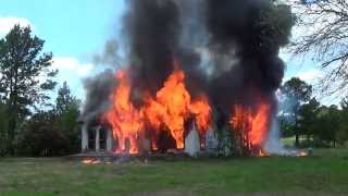 Burning Down the House  Groveton House Fire [upl. by Melak]