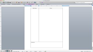 Cornell Notes Tutorial  How to make a Cornell Notes template using Microsoft Word [upl. by Diarmid420]