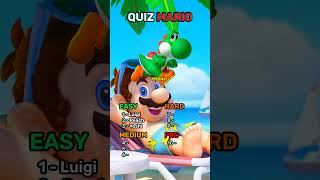 Quiz MARIO  mario quiz bestquizquotidien quiztime mariobros [upl. by Retla]