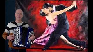 Hervé et son accordéon NOCHE DE REYES tango argentin [upl. by Nelehyram602]