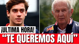 ¡BOMBAZO HELMUT MARKO PROMETE A FRANCO COLAPINTO CONTRATO CON RED BULL [upl. by Notlrac]