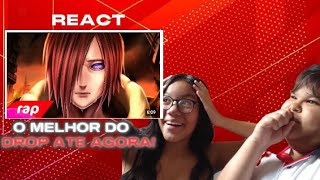 RAP DO NAGATO 7MZ  MINHA DOR  REACT EM DUPLA Lucas LDB [upl. by Houser]