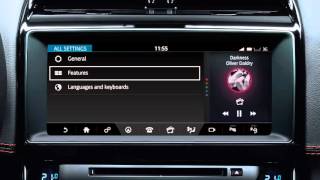 Jaguar XE 2017  InControl Touch Pro Settings [upl. by Finny]