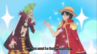 Luffy Meets Bartolomeo [upl. by Yauqram]