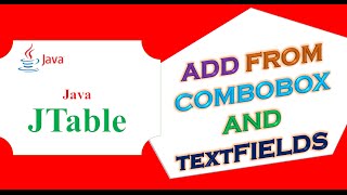 Java JTable Ep13  Add Rows From TextField and ComboBox Dynamically [upl. by Joellyn]